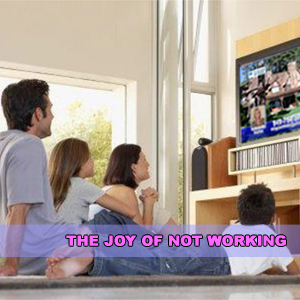 THE JOY OF NOT WORKING