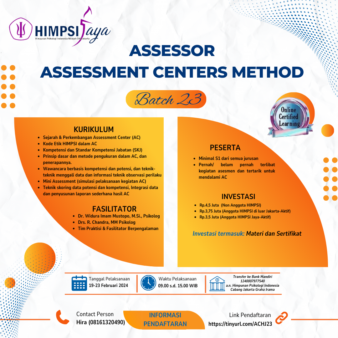 Assessment Centers Batch 23